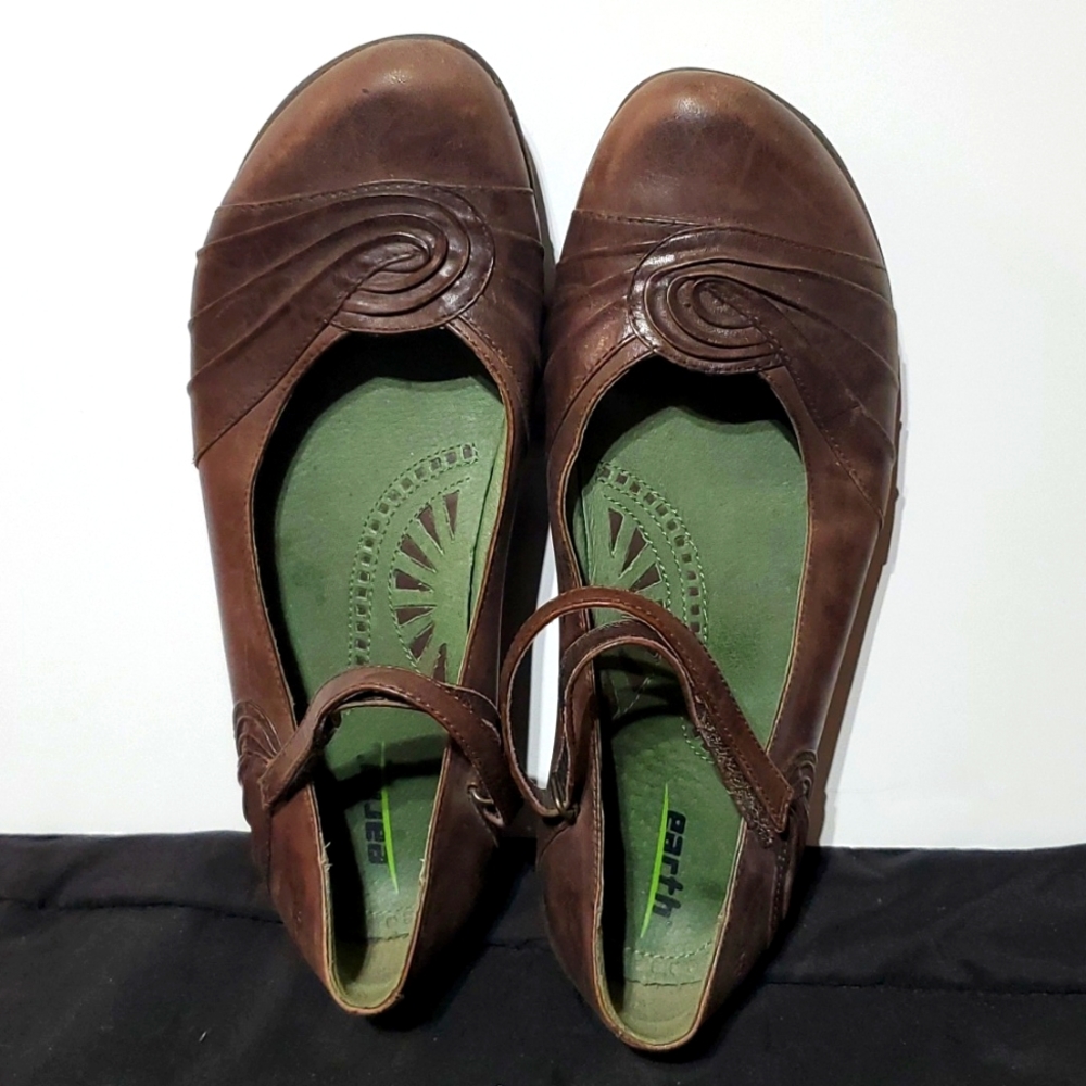 KALSO EARTH MAHOGANY BROWN 10B FAYLYN